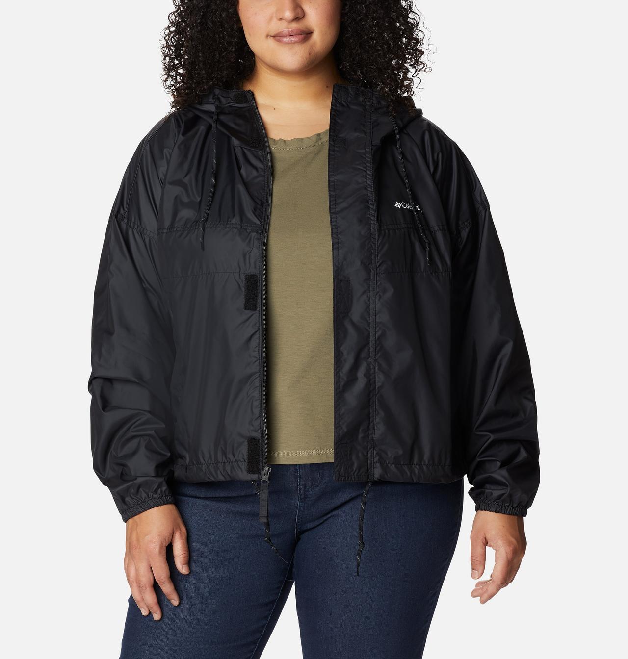Women's Flash Challenger™ Cropped Windbreaker - Plus Size 6