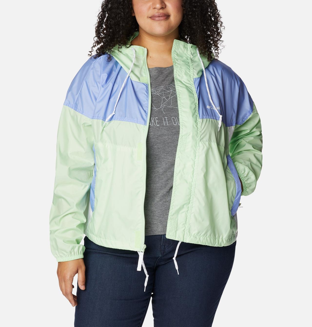 Women's Flash Challenger™ Cropped Windbreaker - Plus Size 6