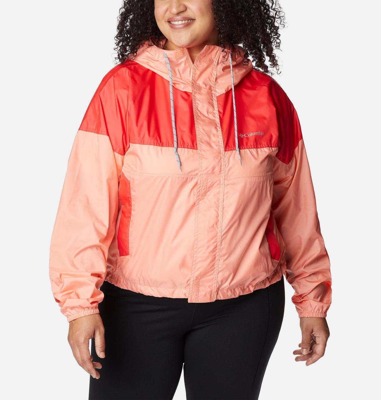Women's Flash Challenger™ Cropped Windbreaker - Plus Size 1