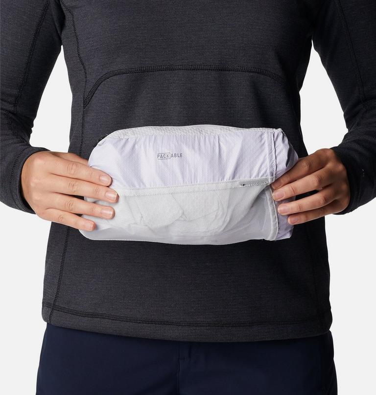 Women&rsquo;s OutDry Extreme Mesh Waterproof Hooded Shell Jacket, Color: Purple Tint, image 7