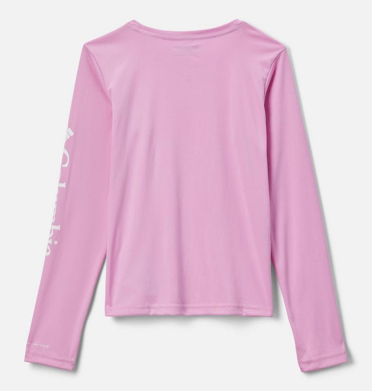 Girls' Fork Stream Sun Protective Long Sleeve T-Shirt, Color: Cosmos, image 2