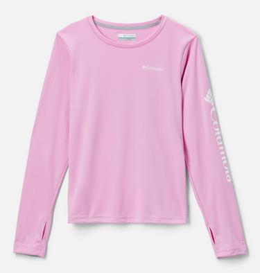 Kids' Fork Stream Long Sleeve Shirt, Color: Cosmos, image 1