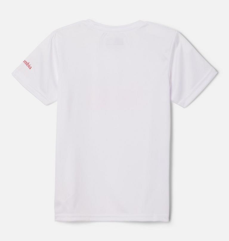 Mirror Creek Short Sleeve Graphic Shirt | 102 | M, Color: White, Patriotic Pines Graphic, image 2