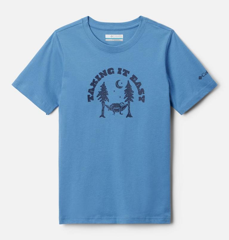Boys’ Valley Creek Graphic Casual Cotton T-Shirt, Color: Skyler, Sloth, image 1