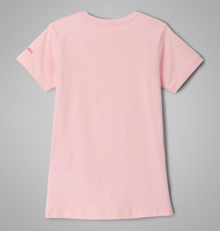 Mission Lake Short Sleeve Graphic Shirt, Color: Satin Pink, CSC Stacked, image 2