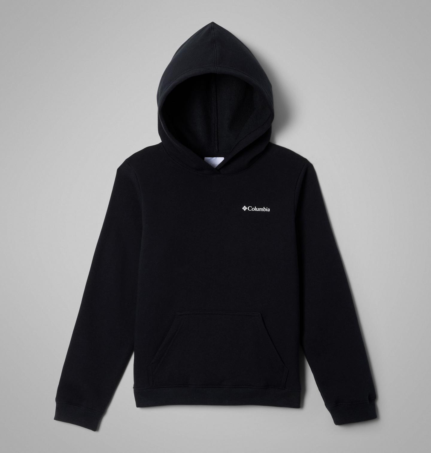 Детское худи Columbia Trek Pullover, цвет: Чёрный / Белый — фото 1