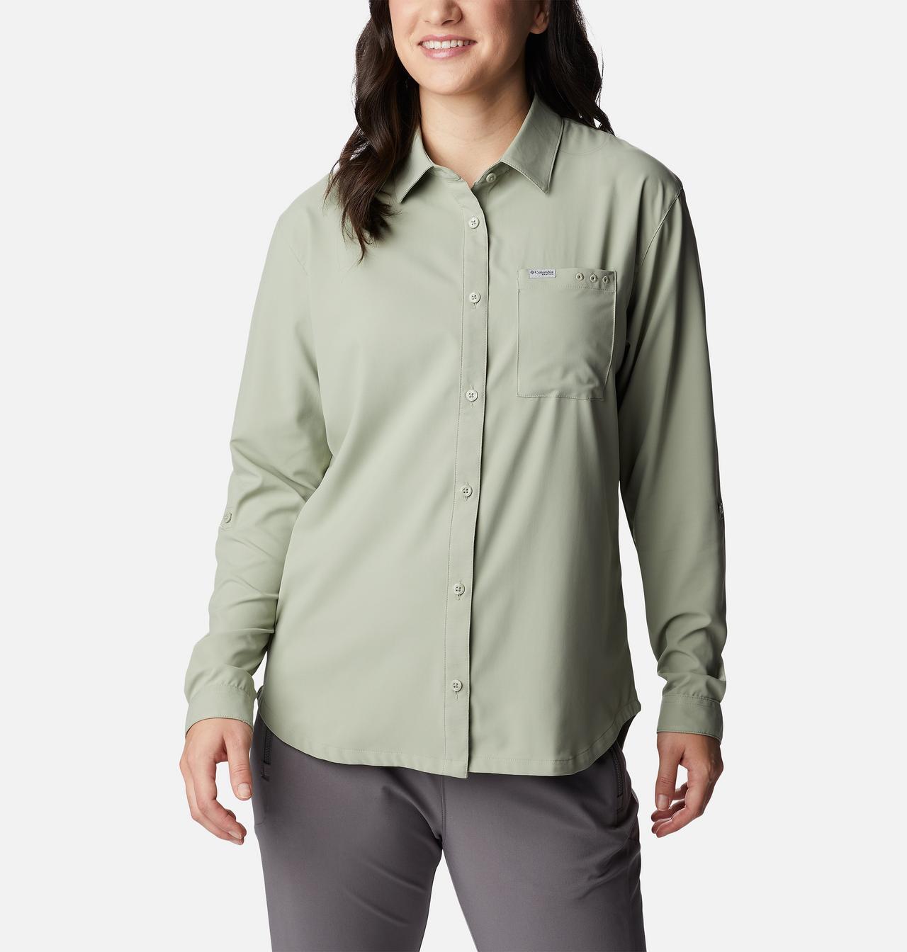 Women's PFG Sun Drifter™ Woven Long Sleeve Shirt 1