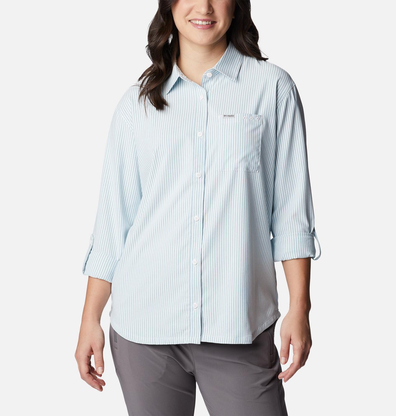 Women's PFG Sun Drifter™ Woven Long Sleeve Shirt 6