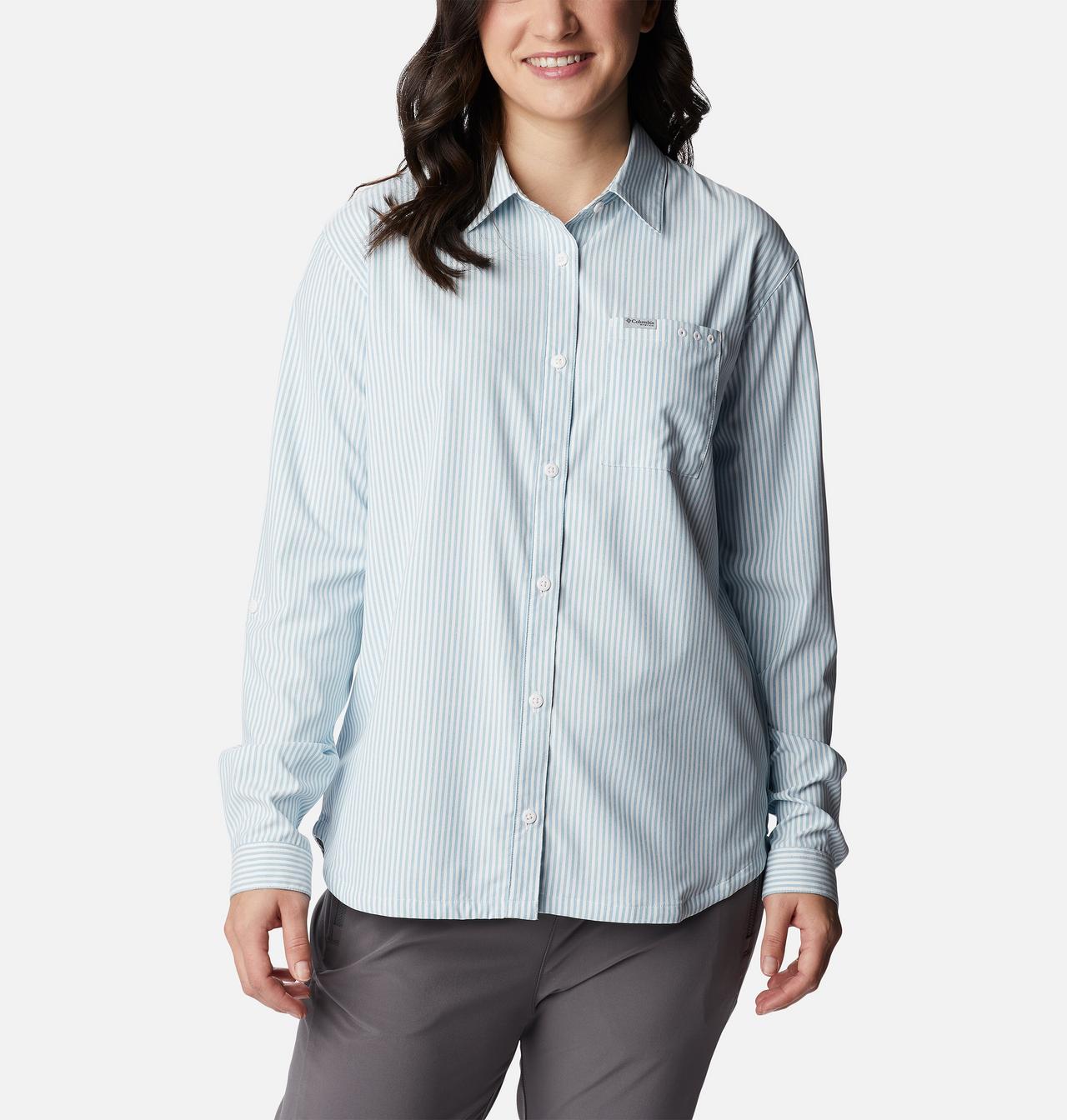 Women's PFG Sun Drifter™ Woven Long Sleeve Shirt 1