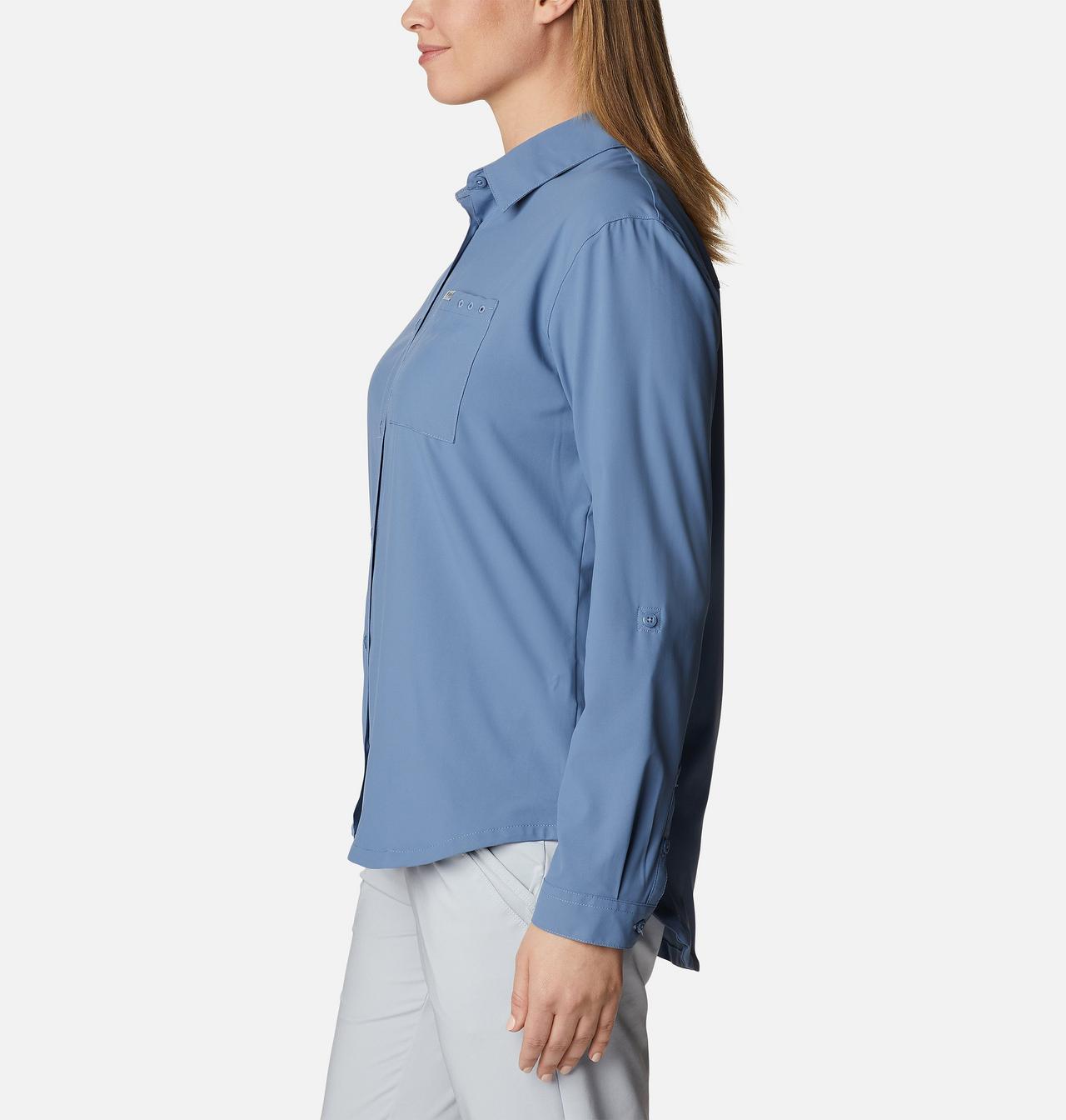 Women's PFG Sun Drifter™ Woven Long Sleeve Shirt 3