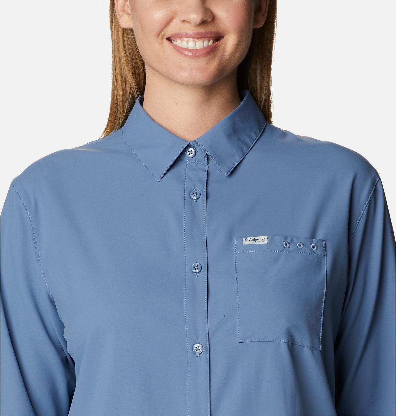 Women's PFG Sun Drifter™ Woven Long Sleeve Shirt 4