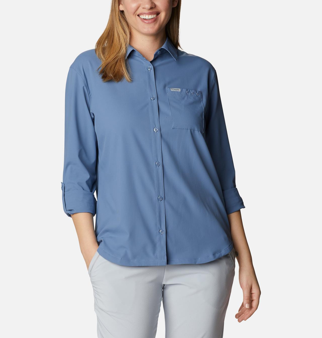 Women's PFG Sun Drifter™ Woven Long Sleeve Shirt 7
