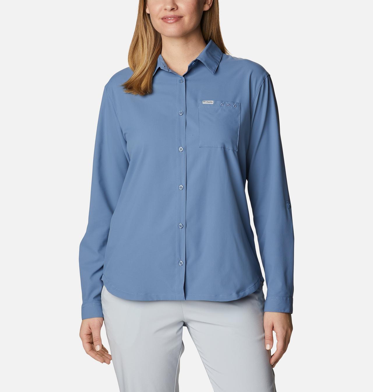 Women's PFG Sun Drifter™ Woven Long Sleeve Shirt 1
