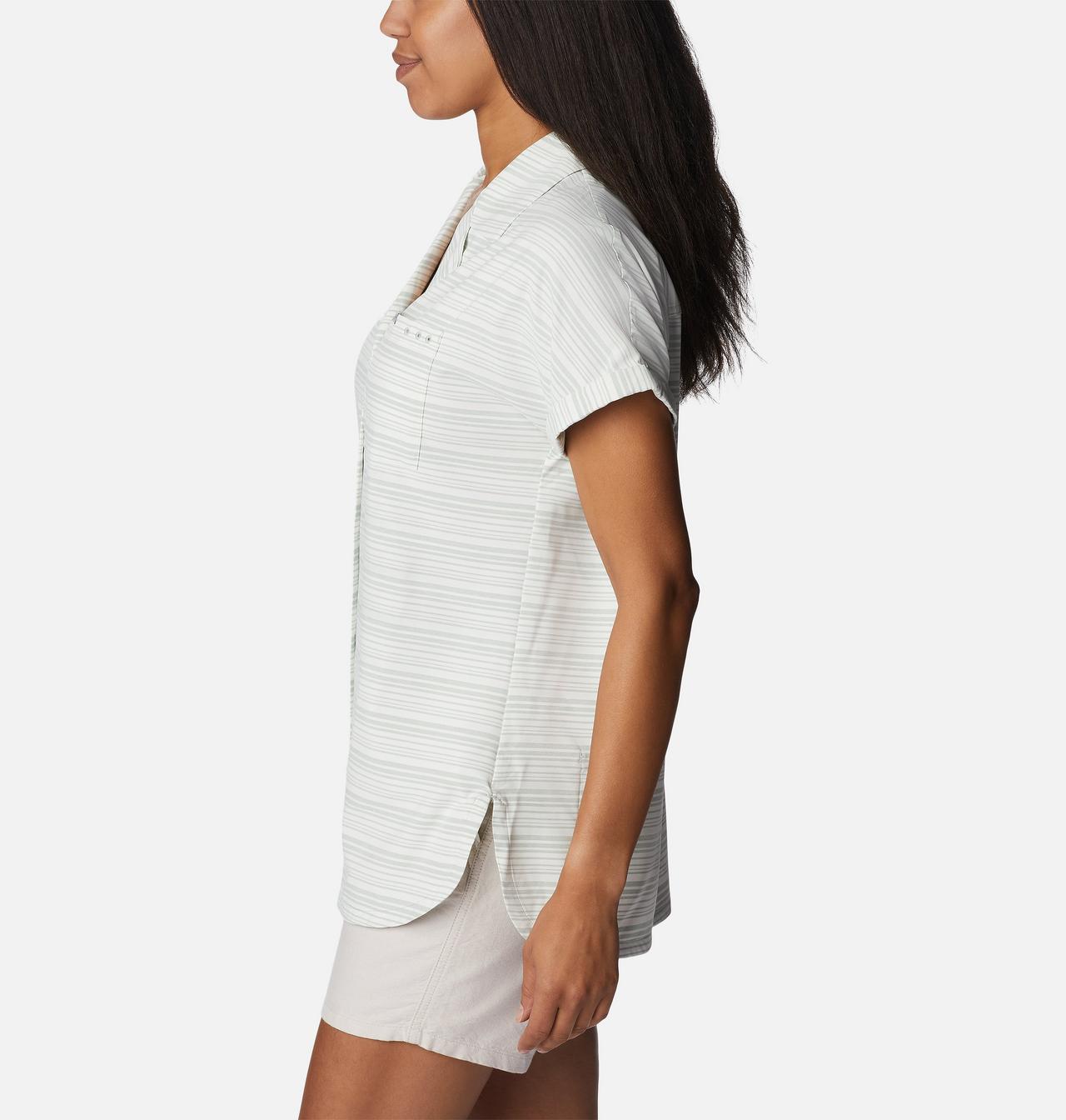 Women's PFG Sun Drifter™ Woven Short Sleeve Shirt 3