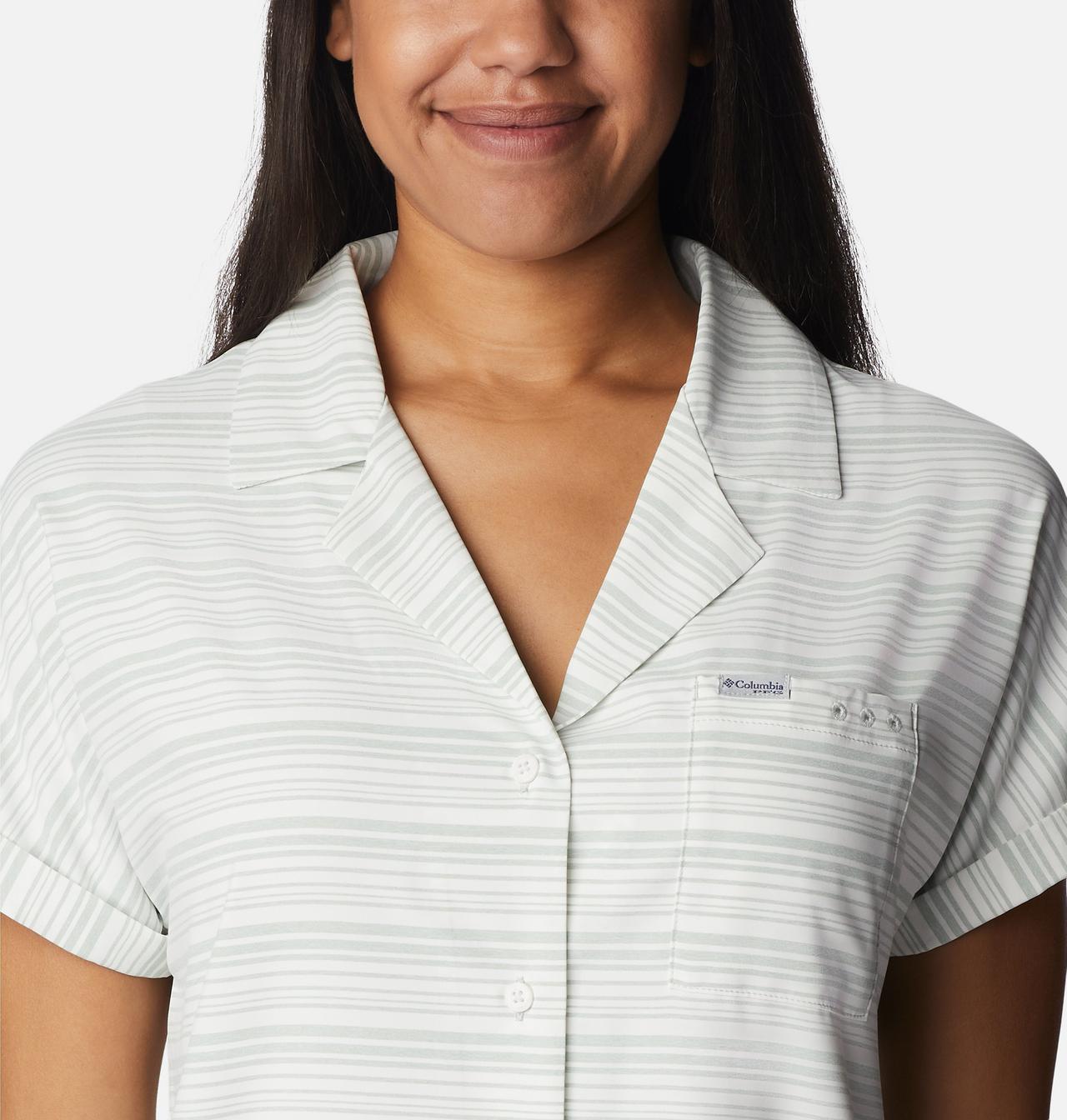 Women's PFG Sun Drifter™ Woven Short Sleeve Shirt 4