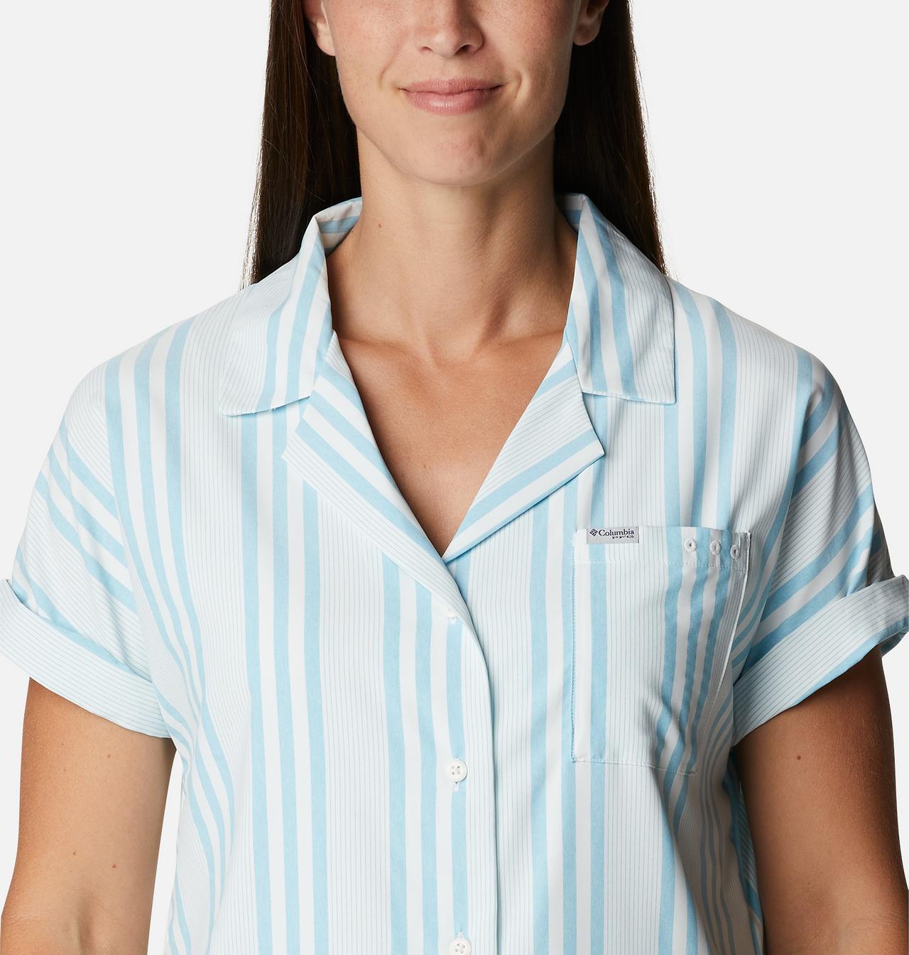 Chemise tissée à manches courtes Sun Drifter™ Femme 4