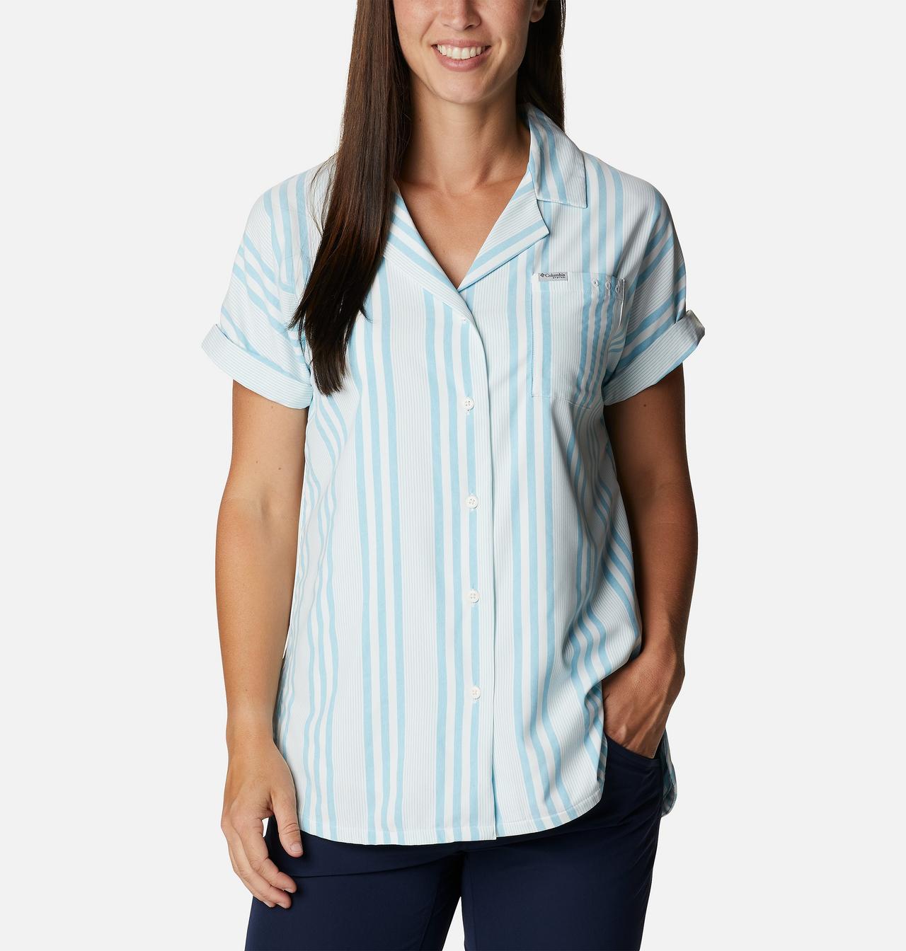Chemise tissée à manches courtes Sun Drifter™ Femme 1