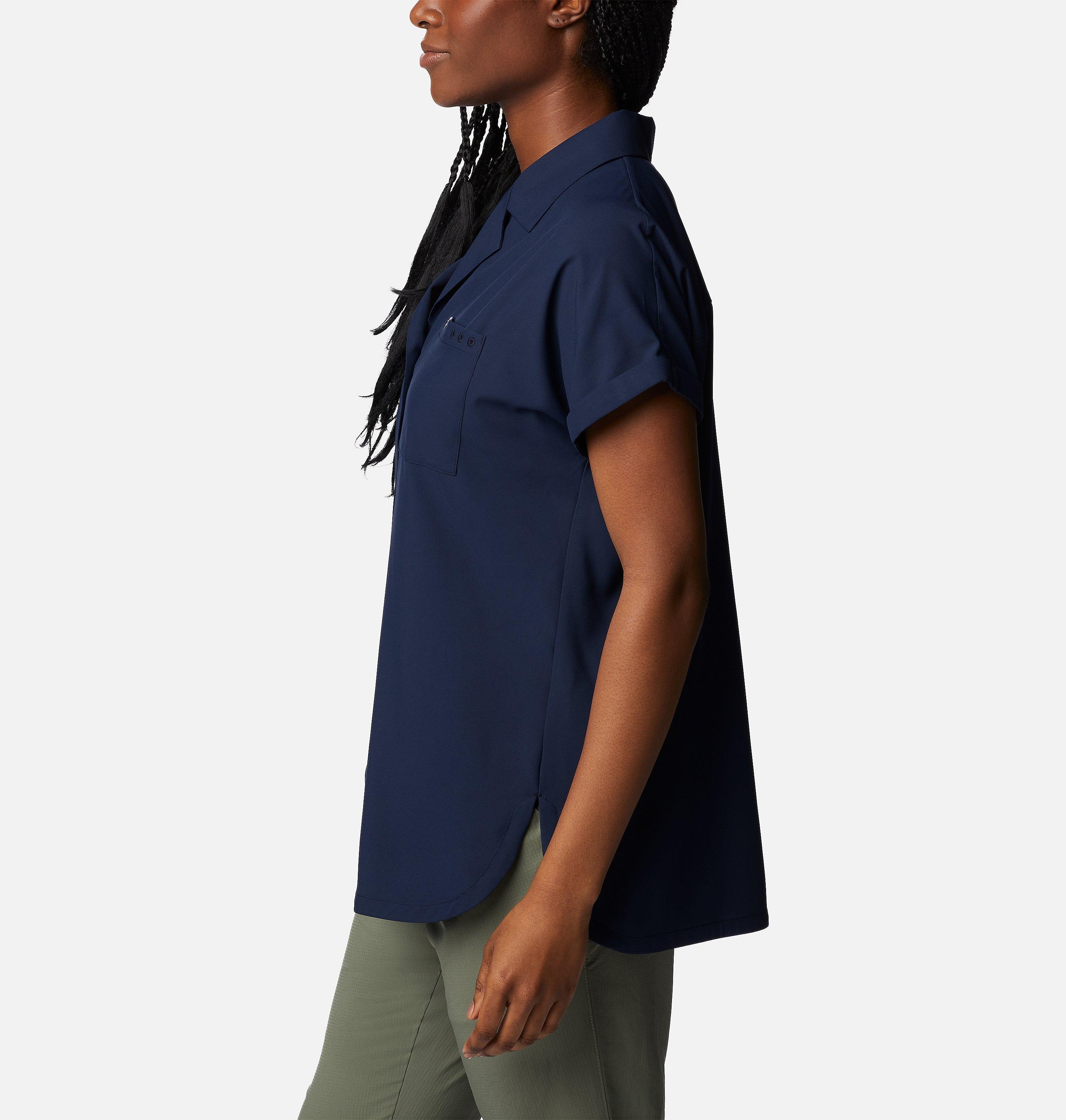 Women's PFG Sun Drifter Woven Short Sleeve Shirt 3