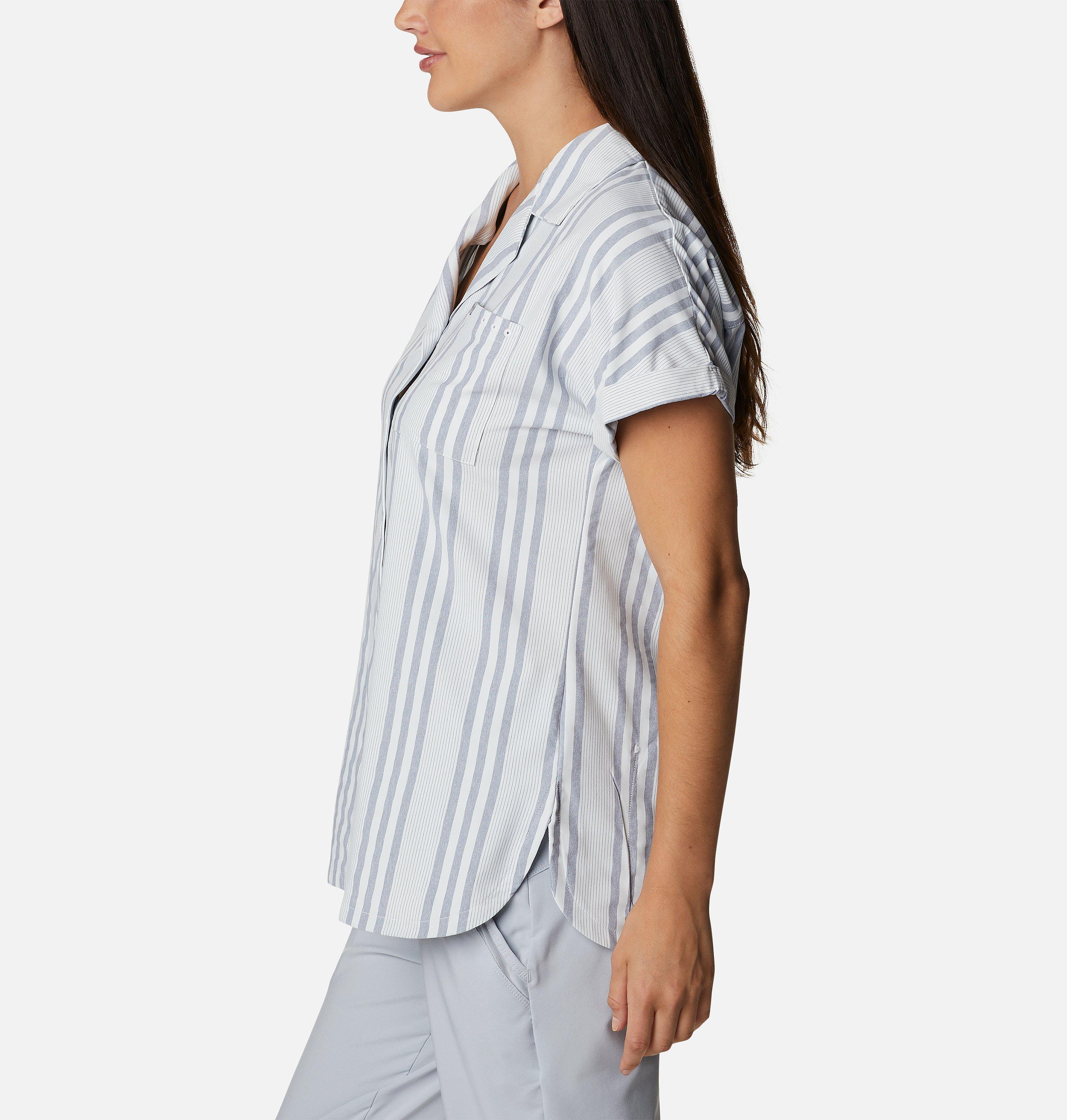 Women's PFG Sun Drifter Woven Short Sleeve Shirt 3