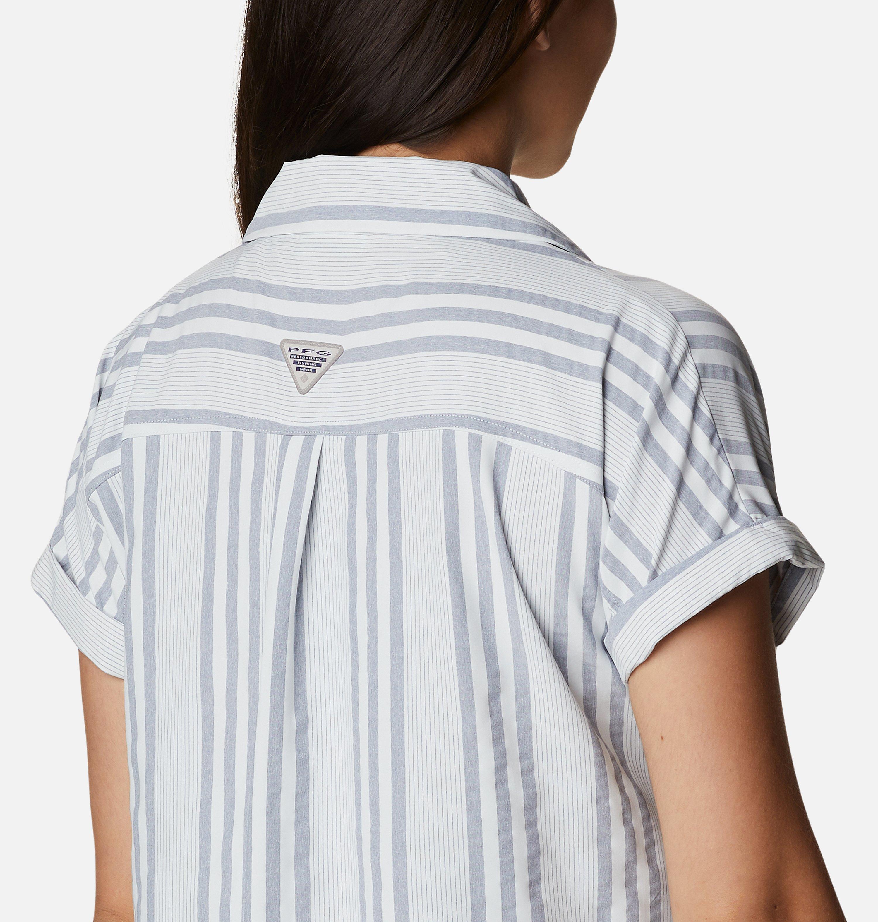 Women's PFG Sun Drifter Woven Short Sleeve Shirt 5