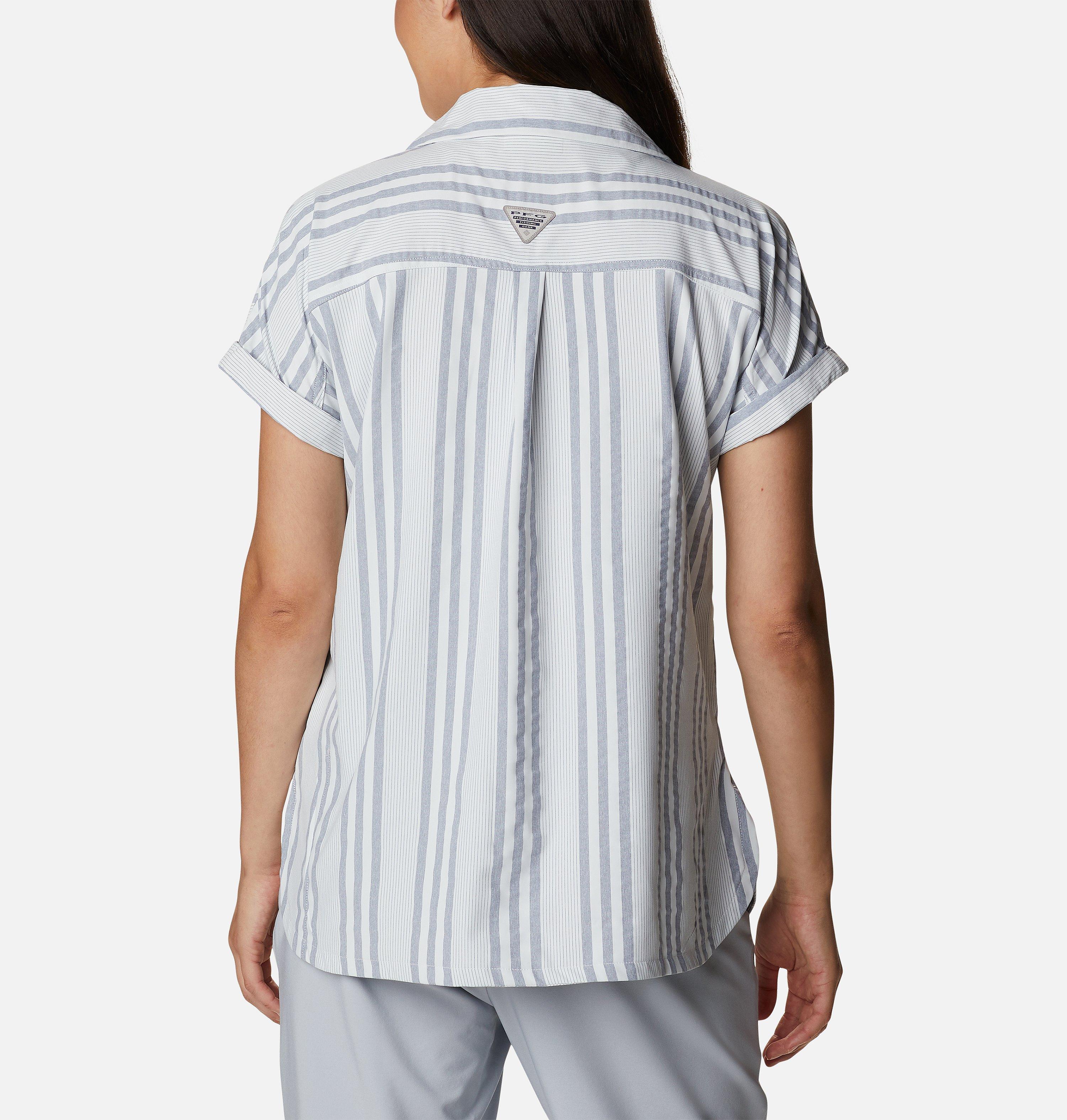 Women's PFG Sun Drifter Woven Short Sleeve Shirt 2