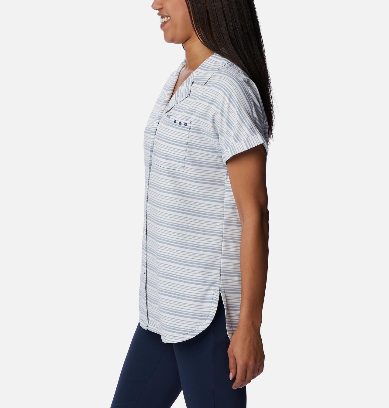 Women's PFG Sun Drifter™ Woven Short Sleeve Shirt 3