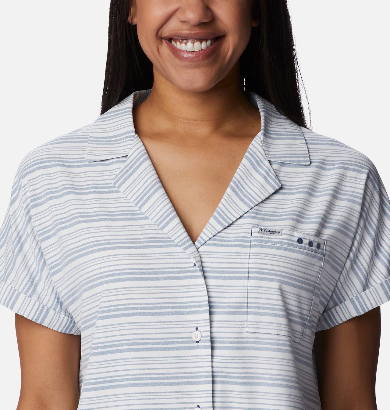 Women's PFG Sun Drifter™ Woven Short Sleeve Shirt 4