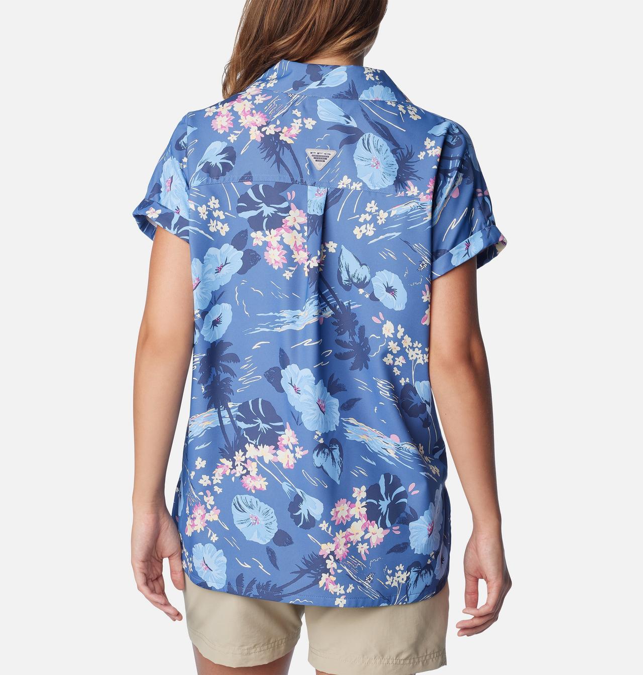 Women's PFG Sun Drifter™ Woven Short Sleeve Shirt 2