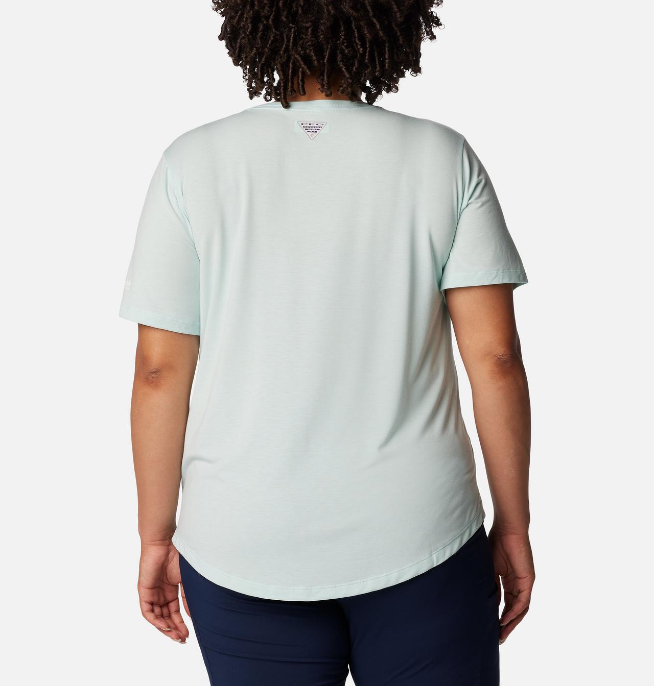 Women's PFG Slack Water™ Knit T-Shirt II - Plus Size 2