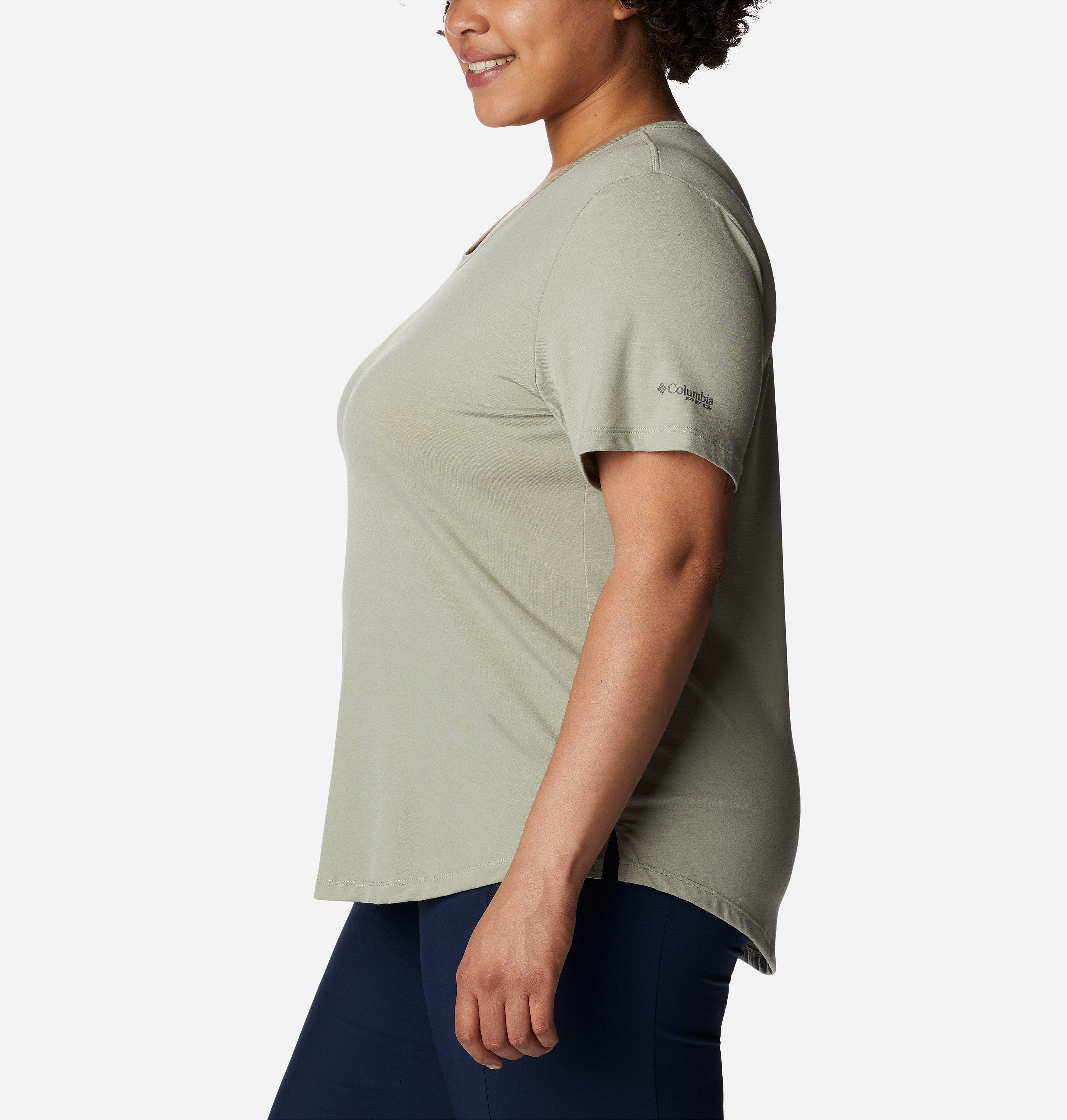 Women's PFG Slack Water Knit T-Shirt II - Plus Size 3