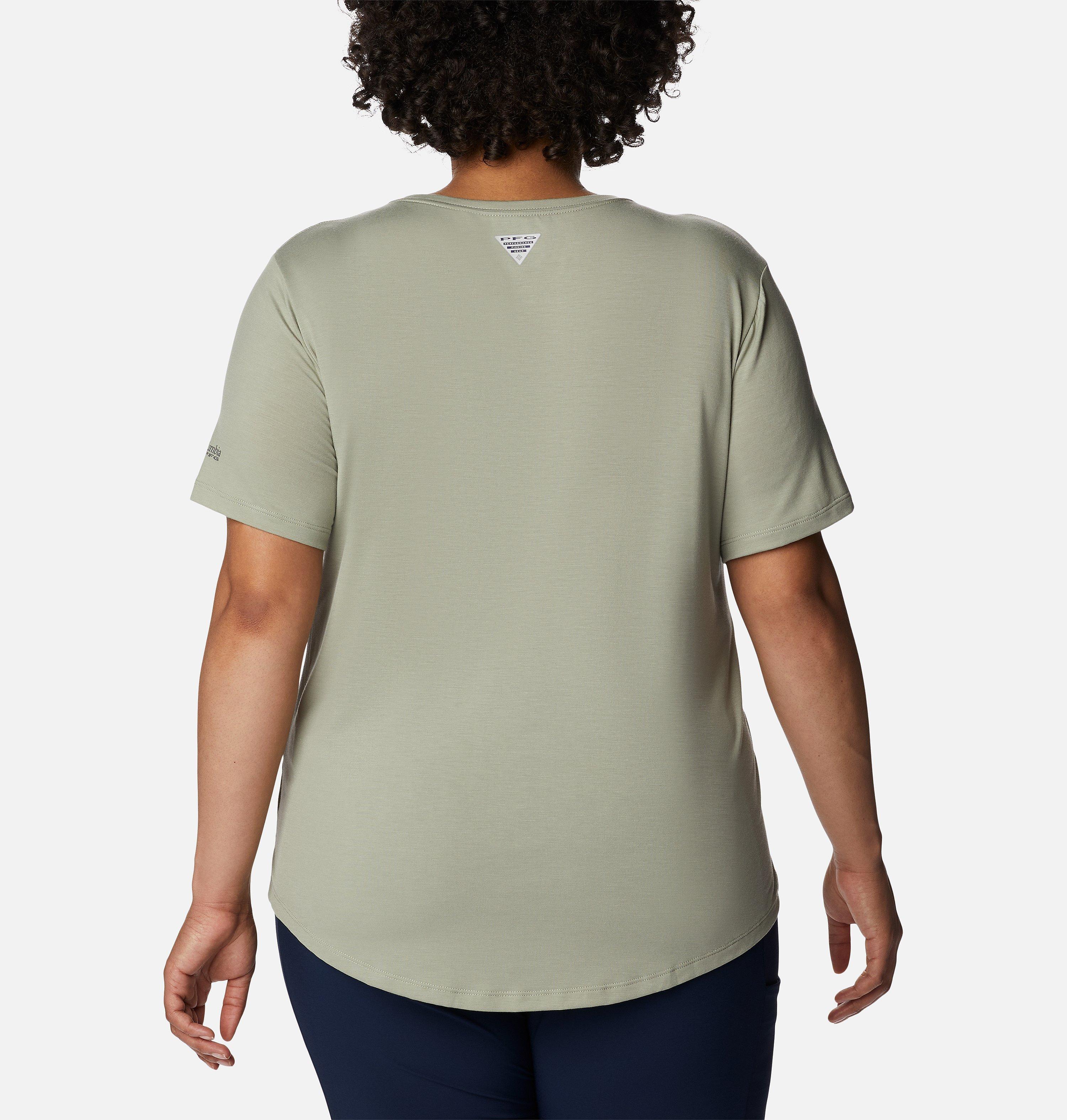 Women's PFG Slack Water Knit T-Shirt II - Plus Size 2
