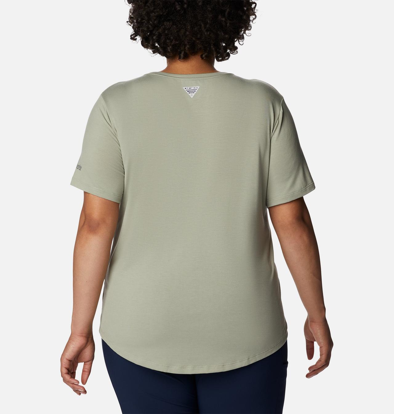 Women's PFG Slack Water™ Knit T-Shirt II - Plus Size 2