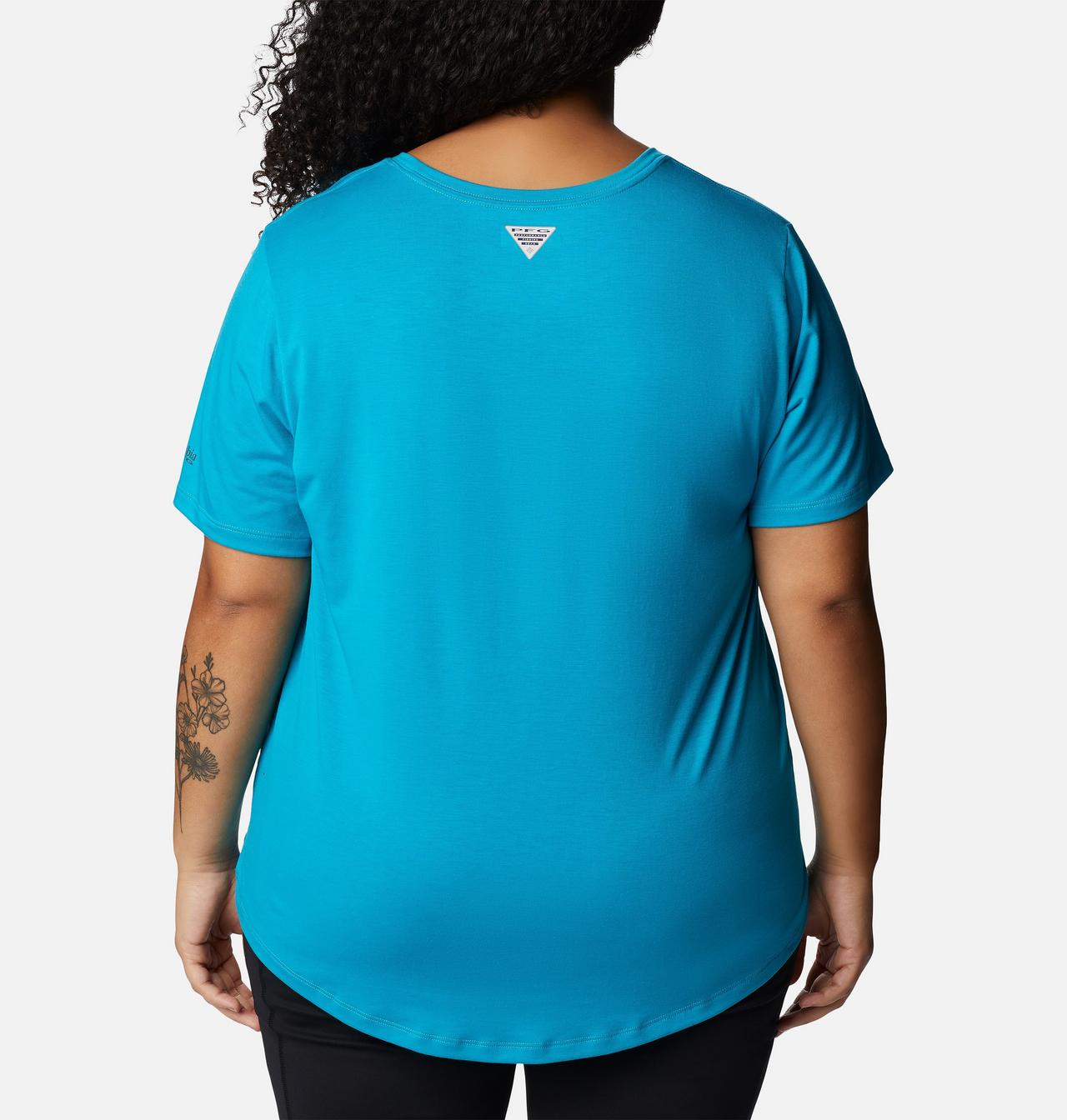 Women's PFG Slack Water™ Knit T-Shirt II - Plus Size 2