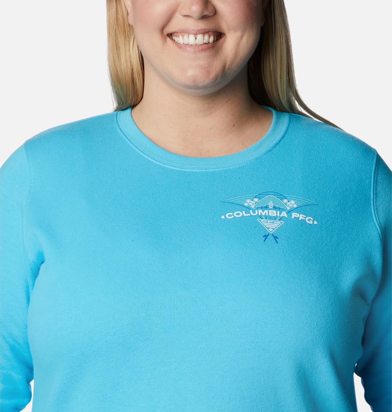 Women's PFG Slack Water™ Crew Sweatshirt- Plus Size 4
