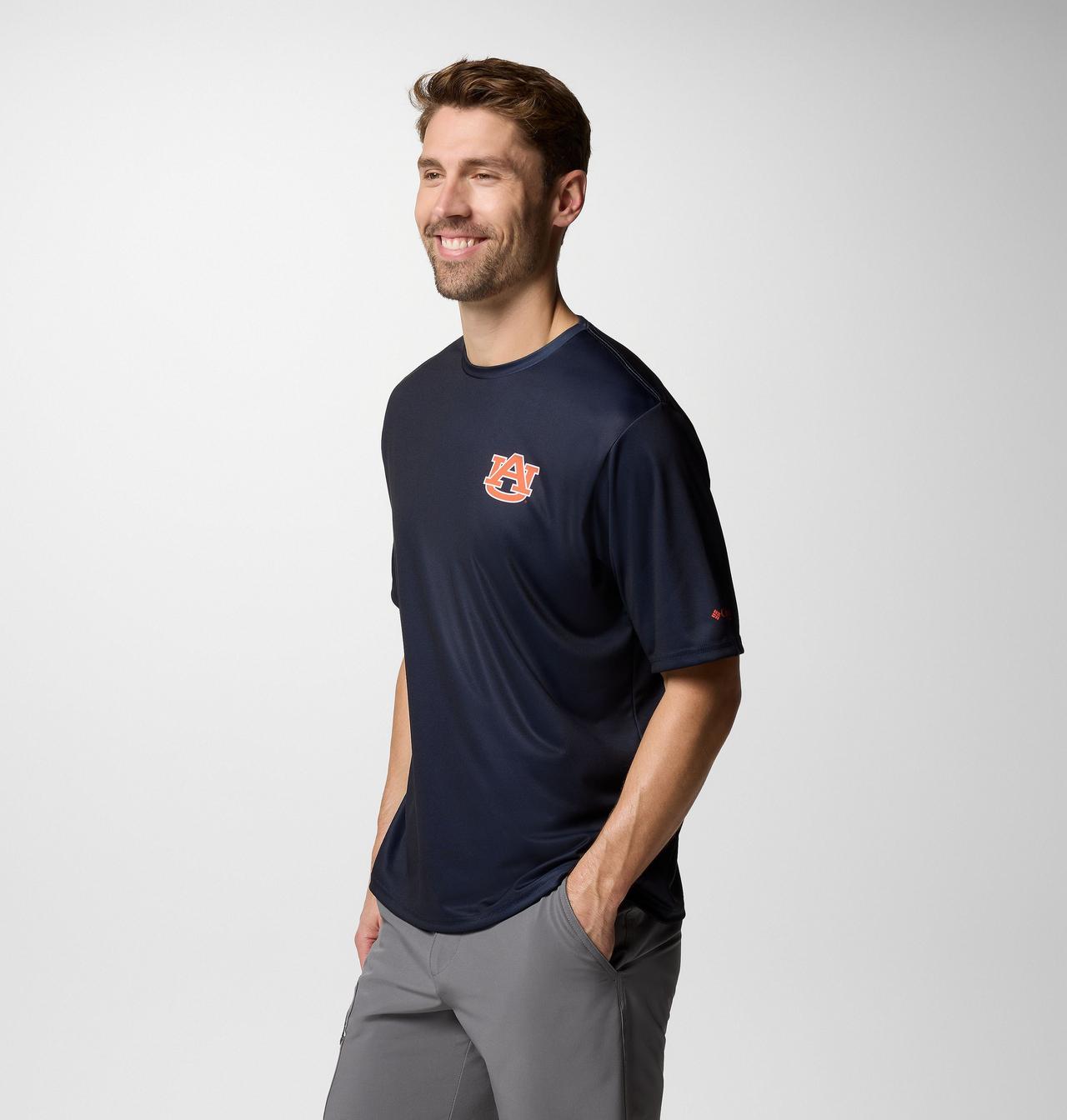 Men's Collegiate PFG Terminal Tackle™ Short Sleeve Shirt - Auburn 4