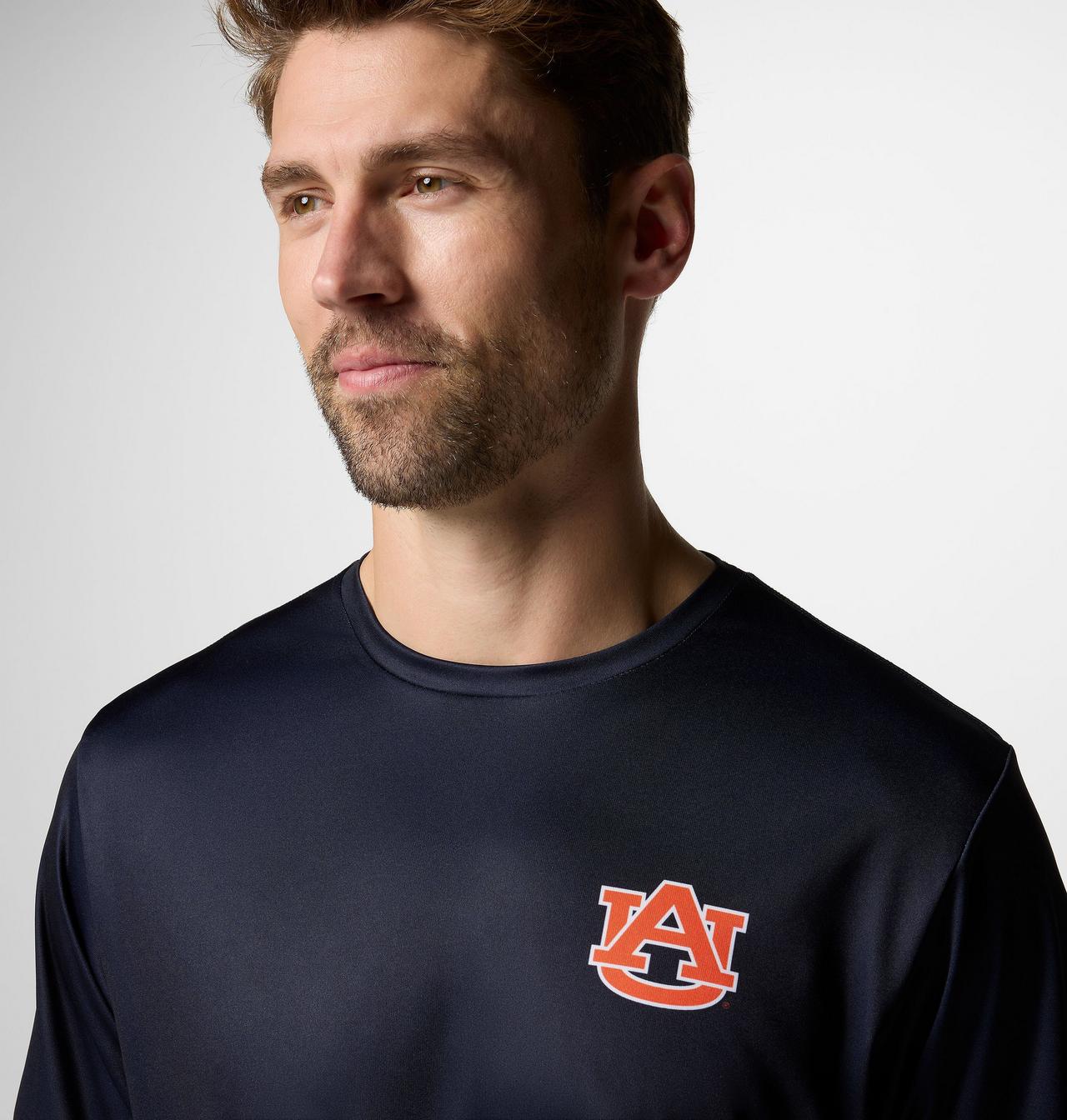 Men's Collegiate PFG Terminal Tackle™ Short Sleeve Shirt - Auburn 5