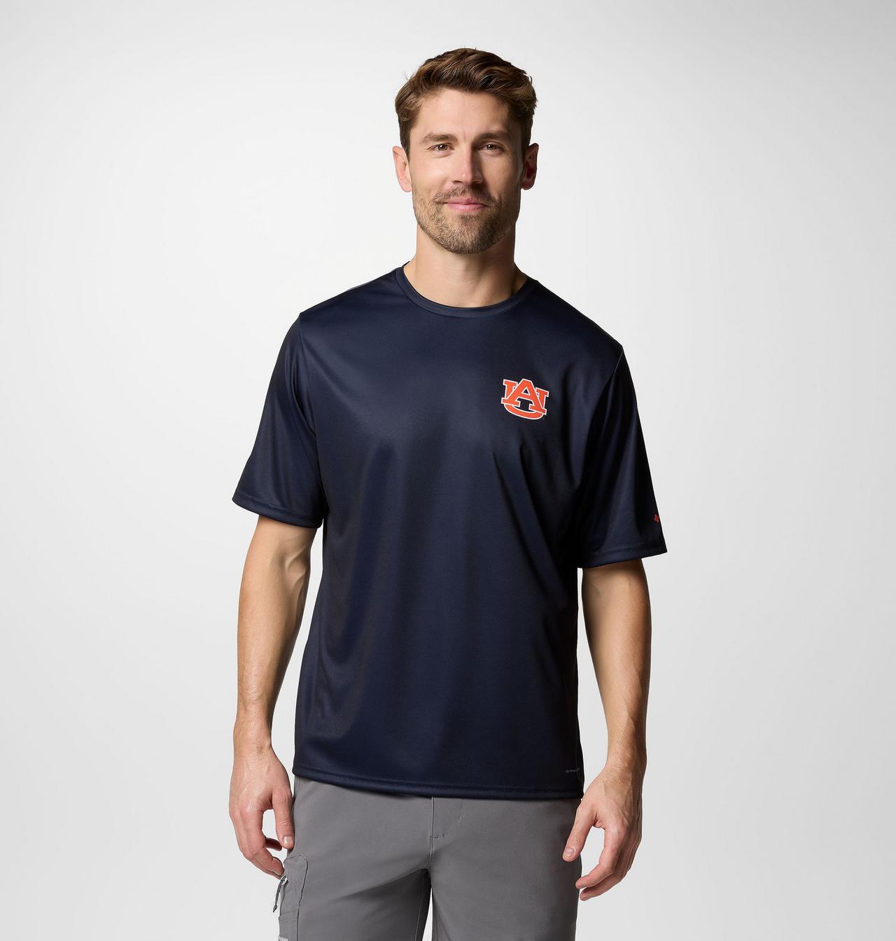 Men's Collegiate PFG Terminal Tackle™ Short Sleeve Shirt - Auburn 1