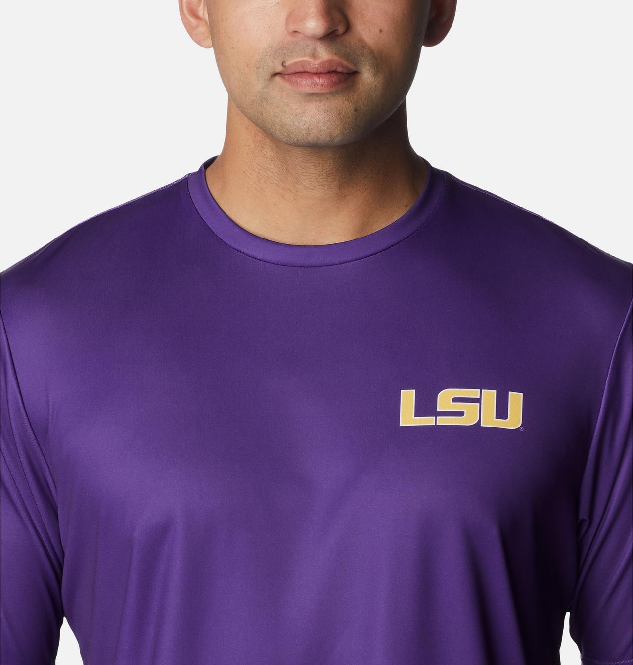 Men's Collegiate PFG Terminal Tackle™ Short Sleeve Shirt - LSU 4