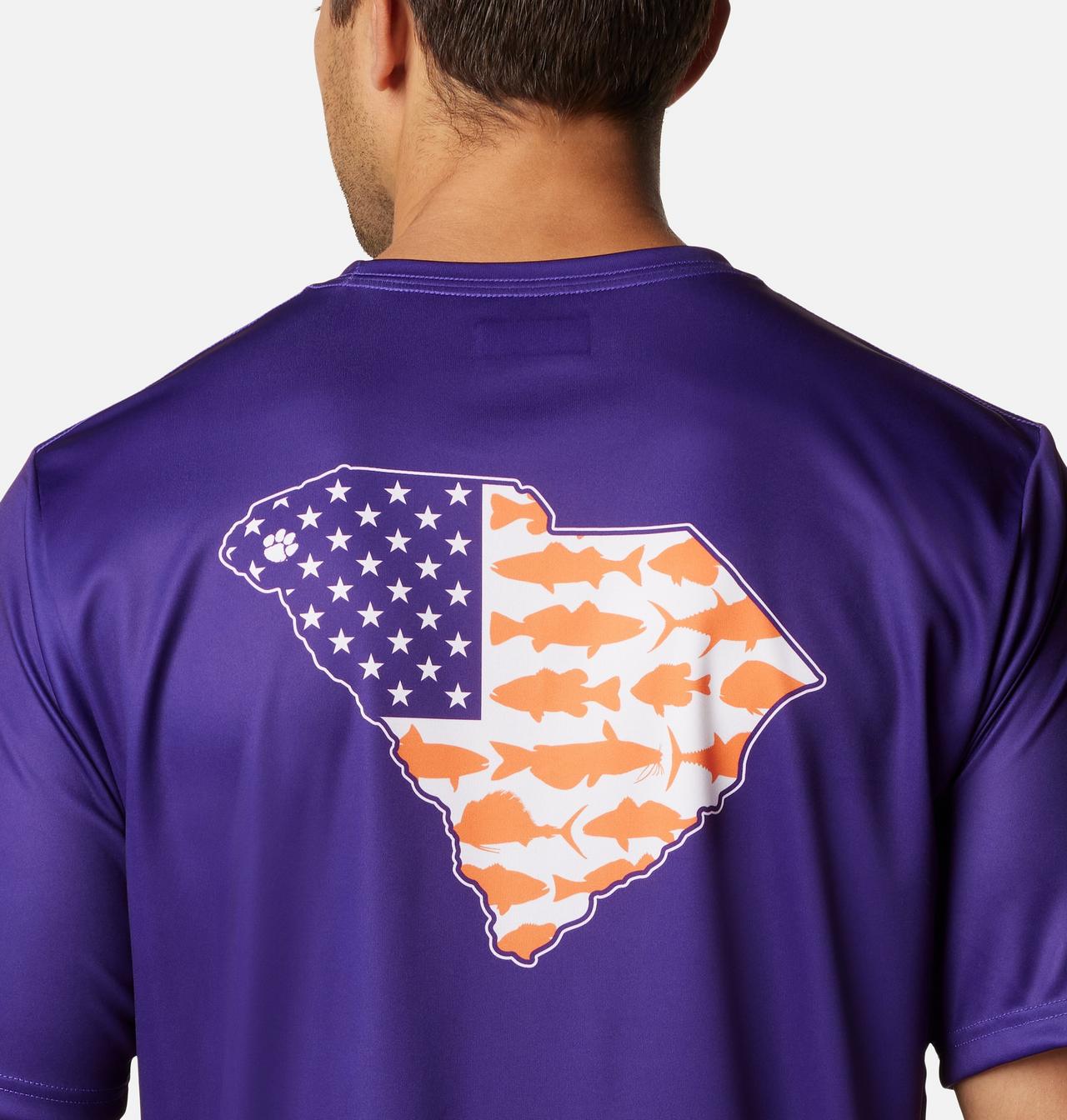 Men's Collegiate PFG Terminal Tackle™ Short Sleeve Shirt - Clemson 5