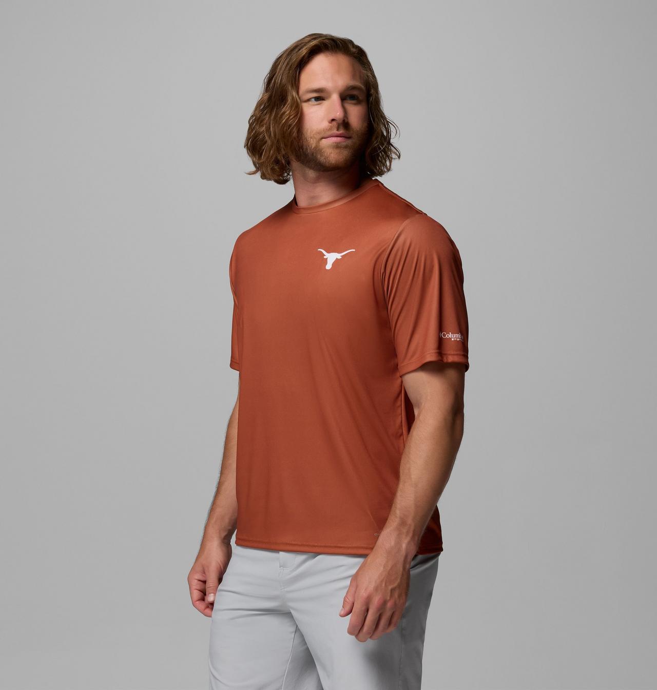 Men's Collegiate PFG Terminal Tackle™ Short Sleeve Shirt - Texas 3