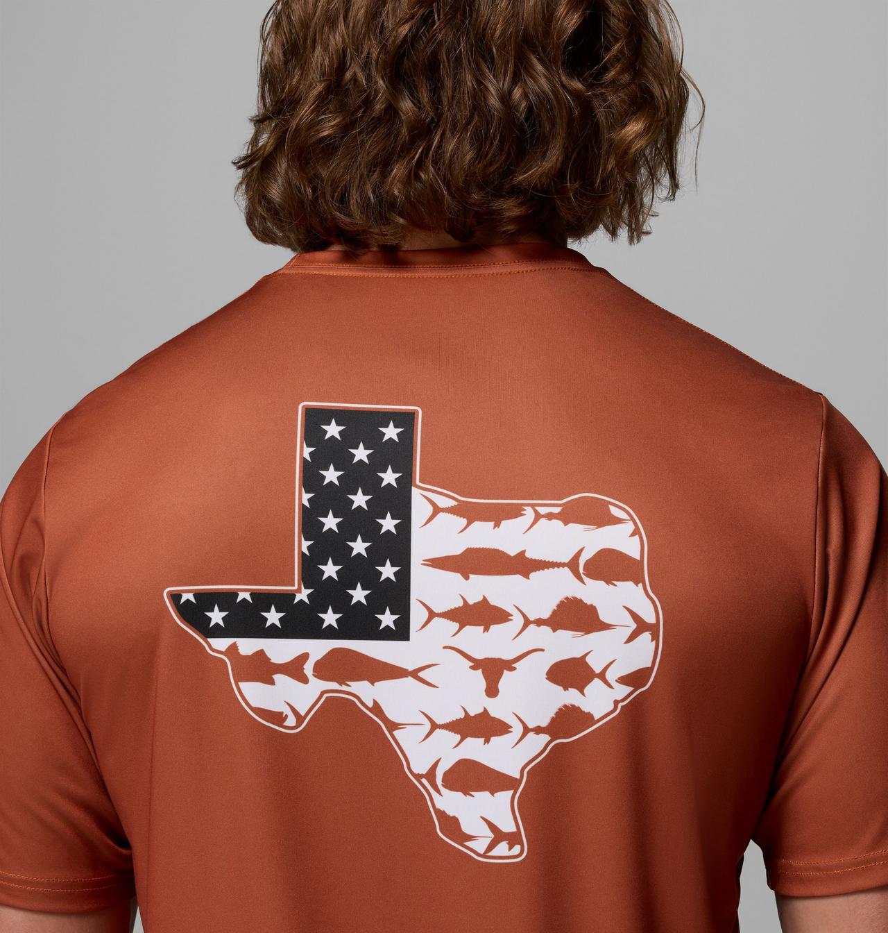 Men's Collegiate PFG Terminal Tackle™ Short Sleeve Shirt - Texas 5