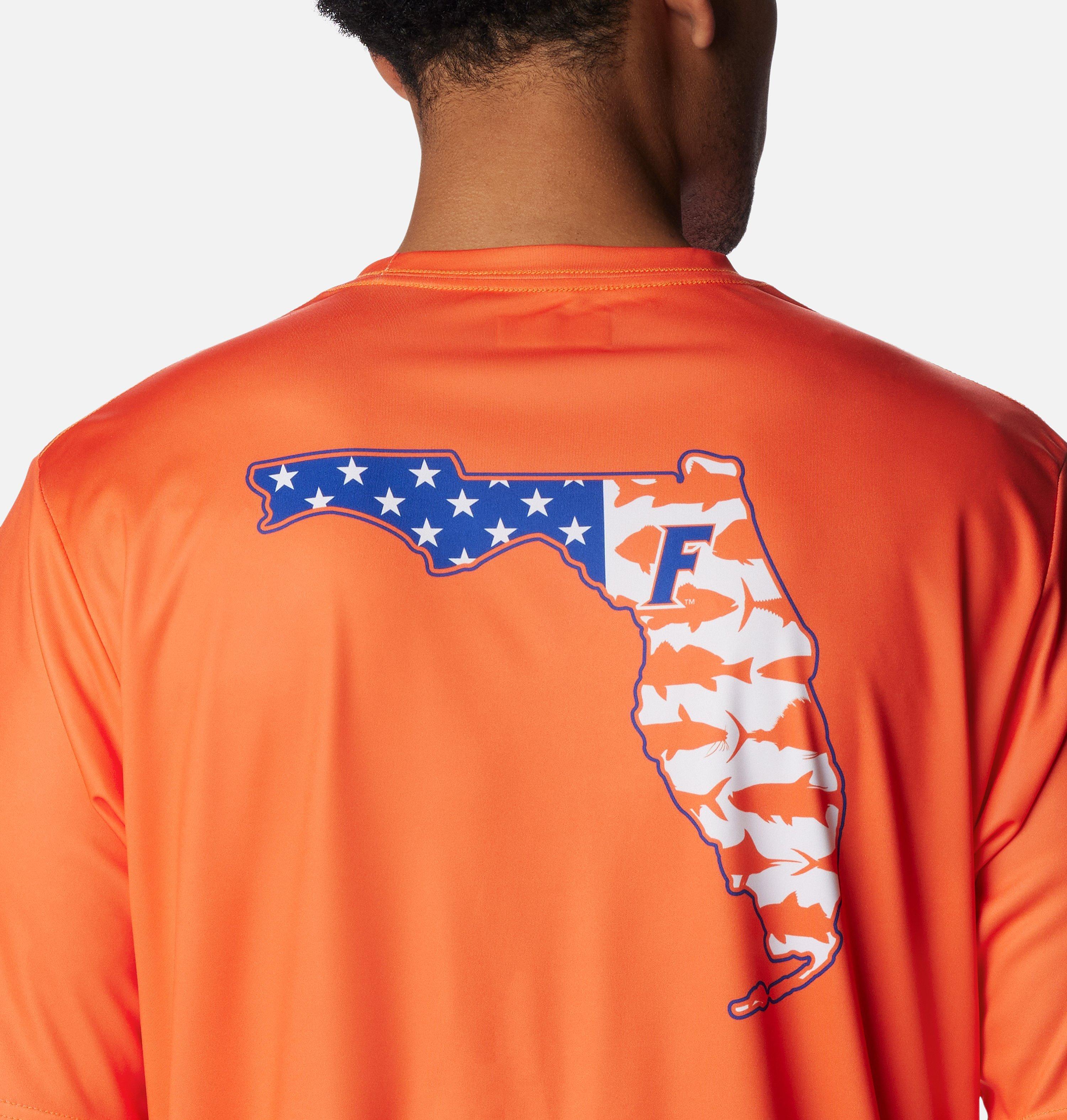 Men's Collegiate PFG Terminal Tackle Short Sleeve Shirt - Florida 5