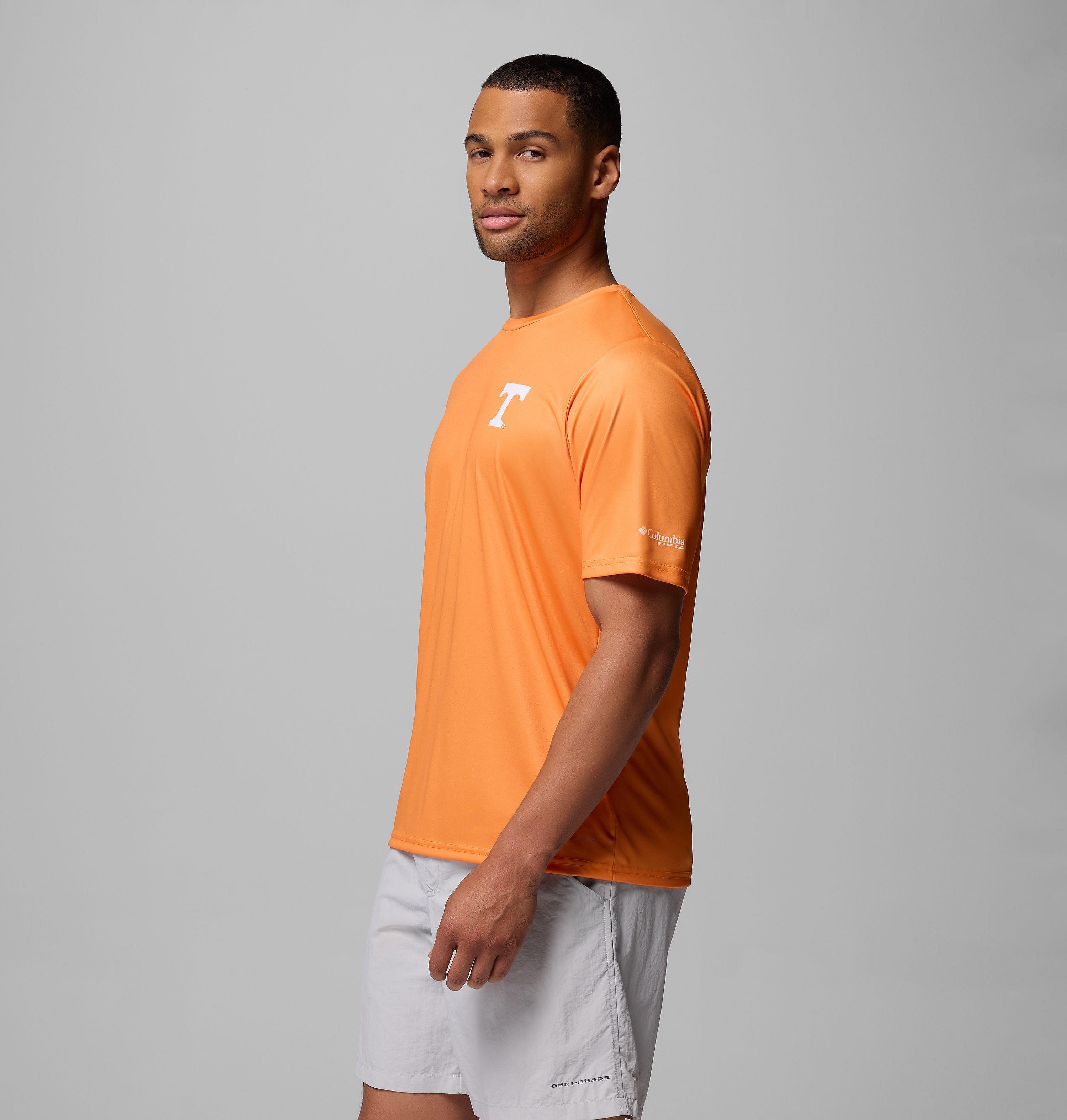 Men's Collegiate PFG Terminal Tackle Short Sleeve Shirt - Tennessee 4