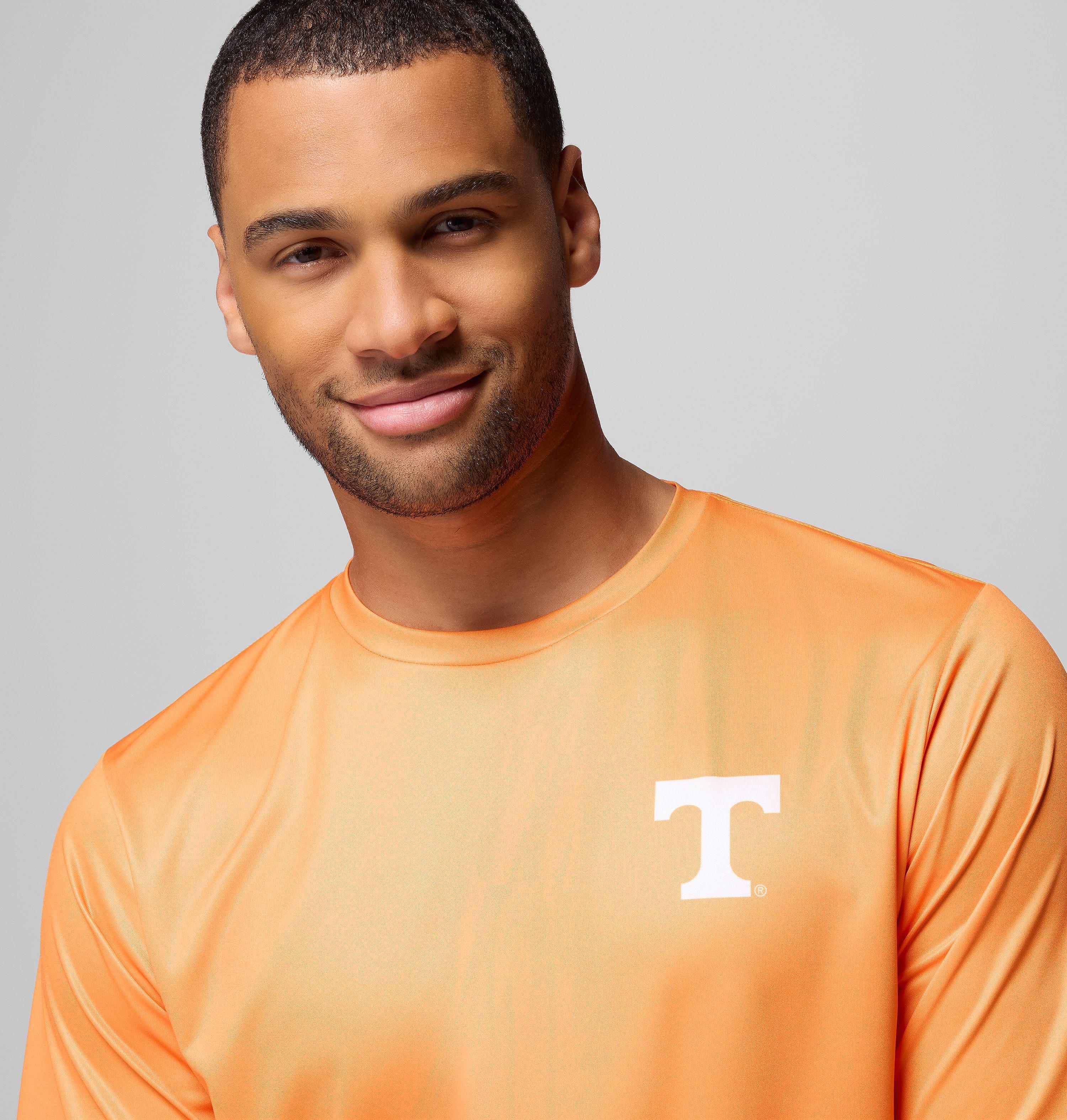 Men's Collegiate PFG Terminal Tackle Short Sleeve Shirt - Tennessee 5