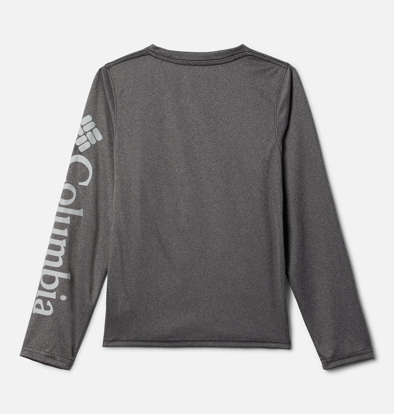 Boys' PFG Terminal Tackle™ Heather Long Sleeve Shirt 2