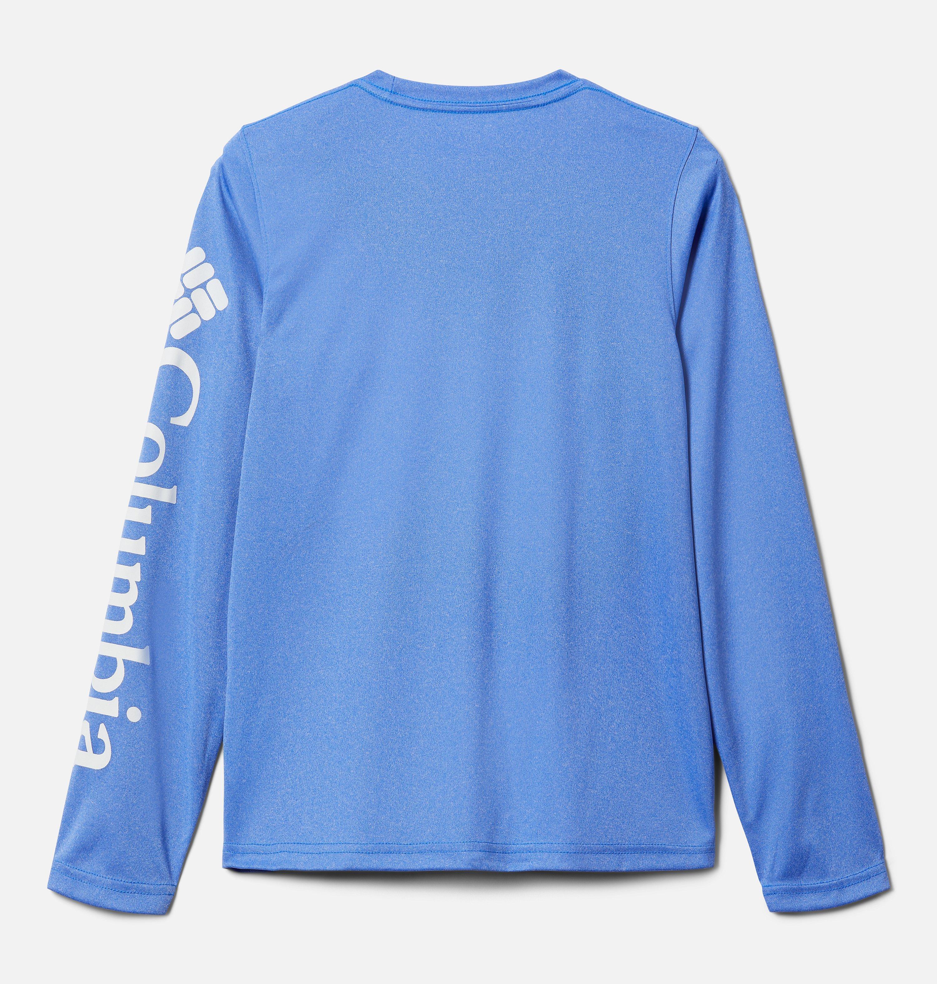 Boys' PFG Terminal Tackle Heather Long Sleeve Shirt 2