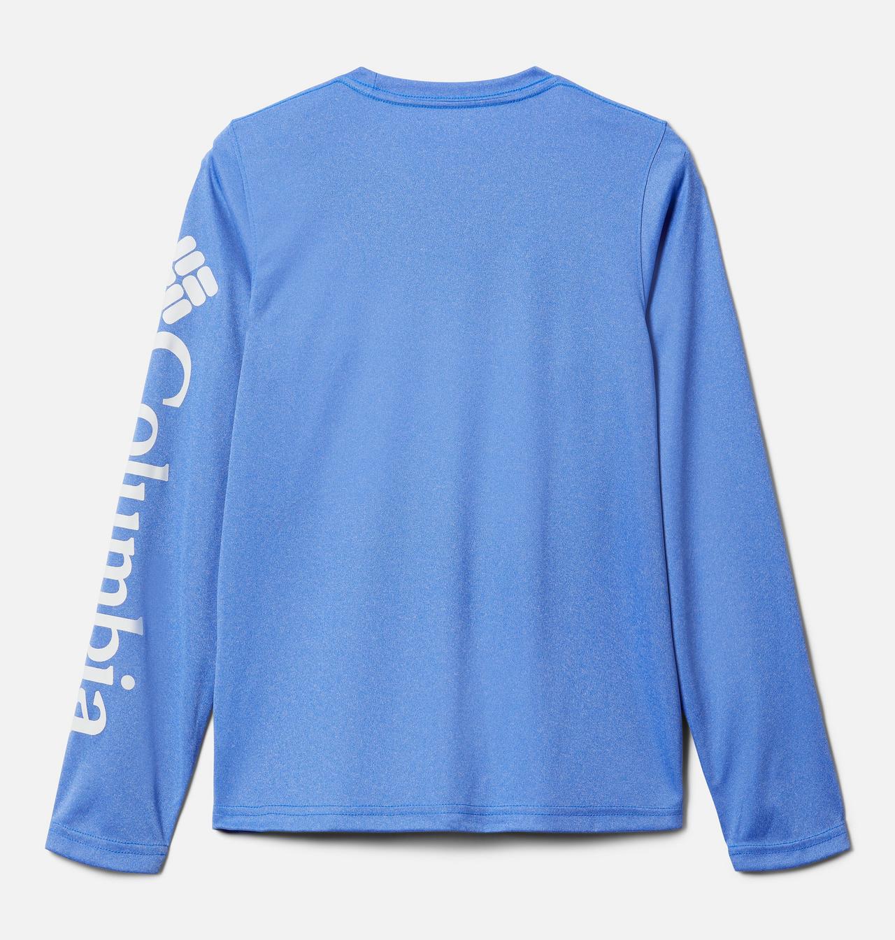 Boys' PFG Terminal Tackle™ Heather Long Sleeve Shirt 2