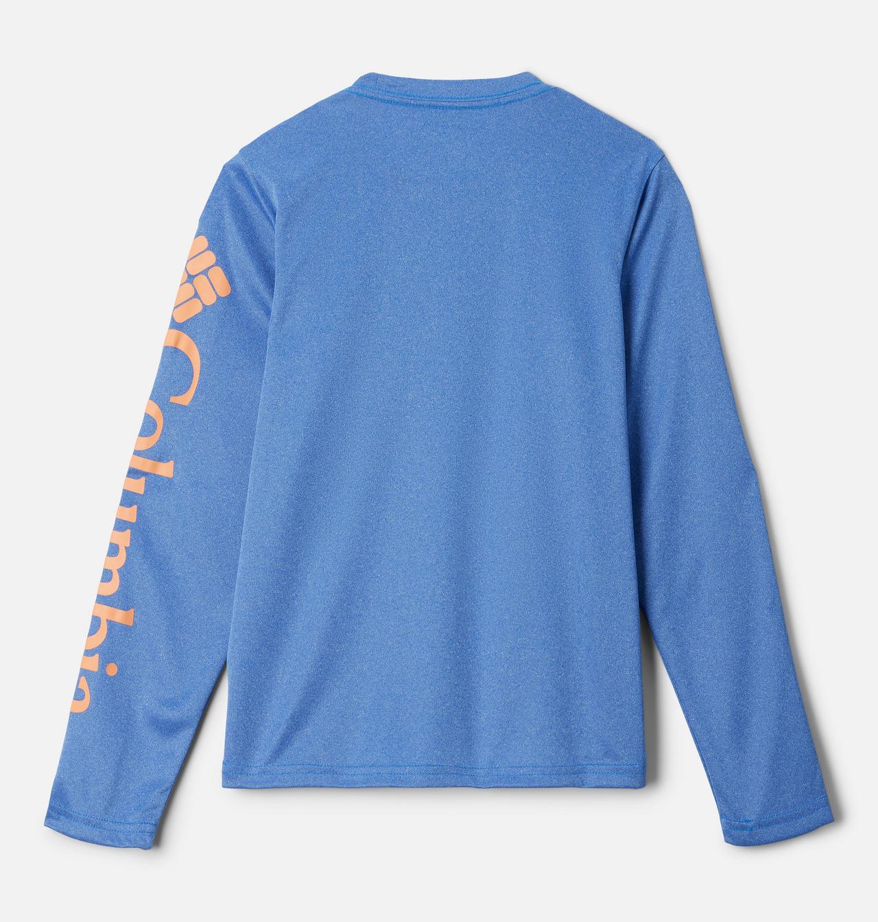 Boys' PFG Terminal Tackle™ Heather Long Sleeve Shirt 2