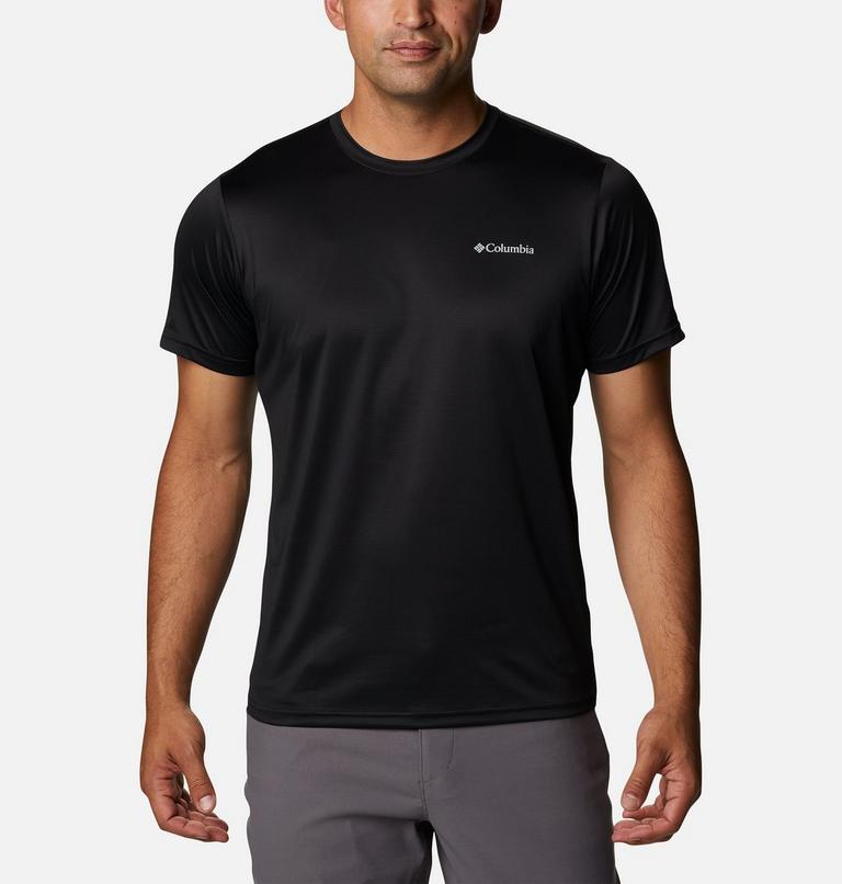 Men's Columbia Hike Technical T-Shirt, Color: Black, image 1