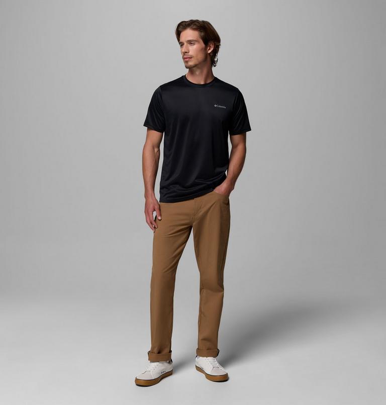Men's Columbia Hike Technical T-Shirt, Color: Black, image 2